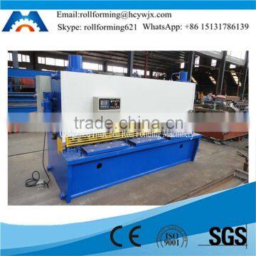 Color Steel Galvanzied and Aluminium Sheet Bending Machine Shearing Machine photo-3