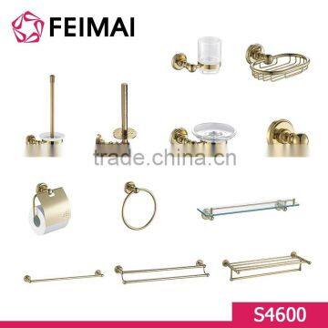 Innovative Product Luxury Design Brass Gold Plated Tooth Brush Holder photo-3