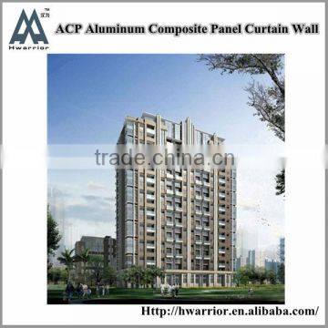 Decorative aluminum facade with good design