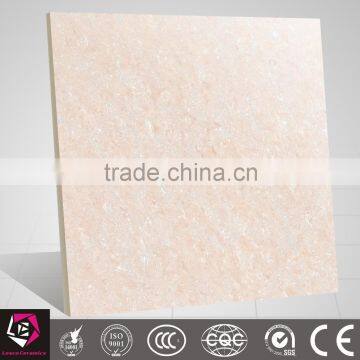 Yellow crystal double loading high gloss porcelain floor tile