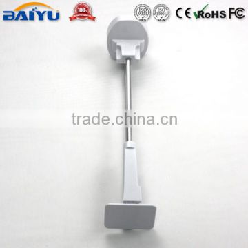 Security display hook with price tag (unlock by magnetic key)