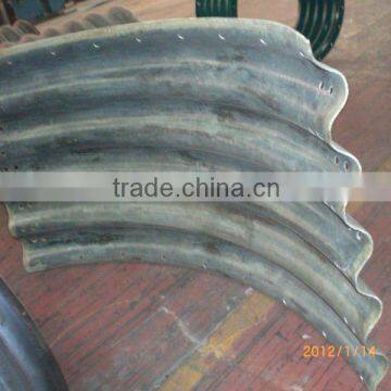 Assembly Segmentalized Corrugated Metal Culvert Plate