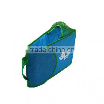 High Quality Foldable Cooler Bag School and Office Lunch Bag With Bottle Pocket photo-4