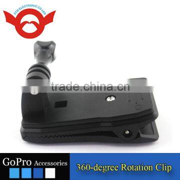 Go Pro Accessories 360-degree Rotation Clip & Screw for GoPro Hero 3+/3/2/1, Black. photo-2