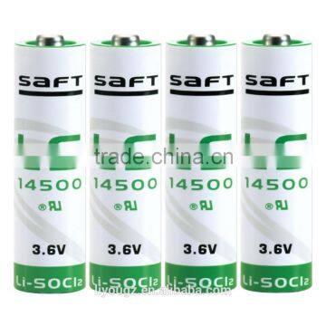 4 x SAFT LS14500 Lithium Battery ER14505 (3.6V AA size)