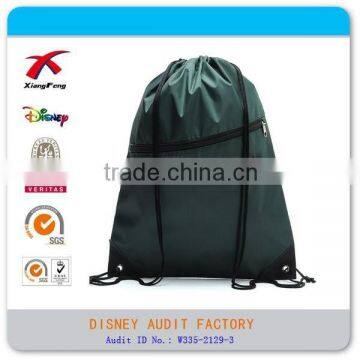 Nylon cheap shopping bag folding drawstring bag