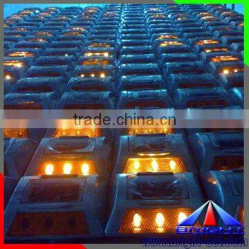 3*2pcs Superbright LED Solar Road Stud, 10 KN LED Road Stud,0.76kg LED Road Stud