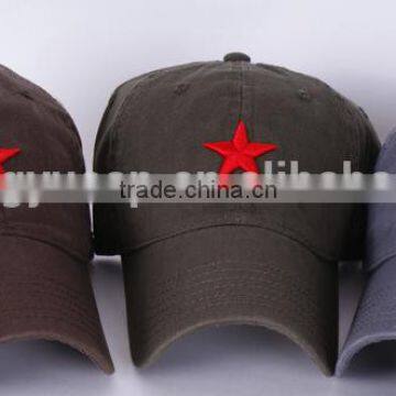 A large number of wholesale custom pentagram 6 pieces of cap