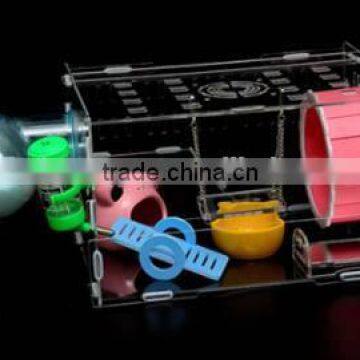 New Luxury Acrylic Transparent Hamster House photo-2