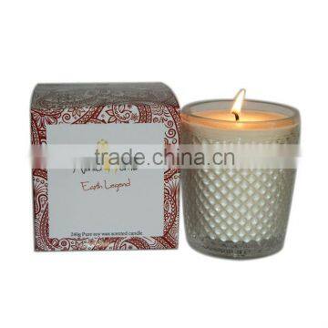 Natural Scented Glass candle