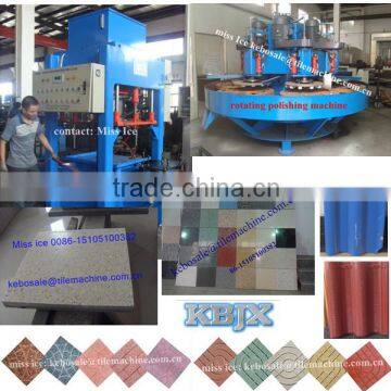 KB-125C use cement materiall roof tile making machine