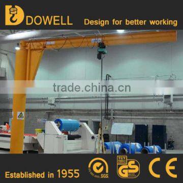 Best Quality 5 Ton Floor Mounted Jib Crane free standing jib crane design