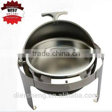 Stainless Steel Round Chafing Dish With Lid