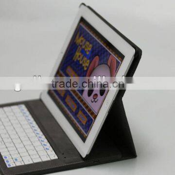 2013 newest solor charger bluetooth keyboard case for ipad 2