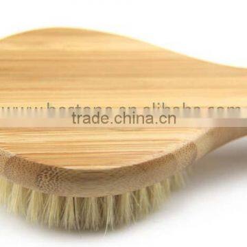 Custom Bamboo Bristle Massager Bath Brush photo-4