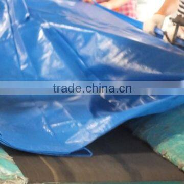 CHINA TEAR RESISTANT WATERPROOF TARPAULIN TARPS LENO WOVEN FABRIC HIGH TENSIBLE MAKE-TO-ORDER STRIPED HEM PP ROPE RAINPROOF photo-4