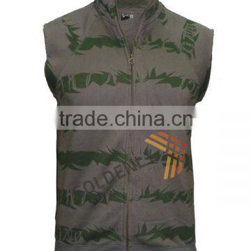 Men's Camouflage fleece vest
