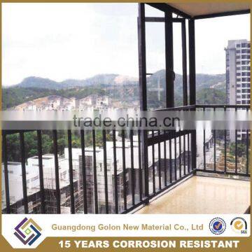 High Quality Aluminum porch Balcony Fence, Balcony balustrade Designs, Security Balcony veranda Railing