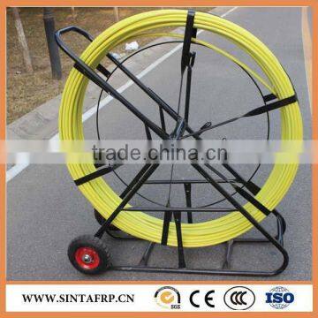 Factory Price 10mm*150m Fiberglass Duct Rodder, Fiberglass Cable Snake , FRP Rebar Electrical Wiring Puller