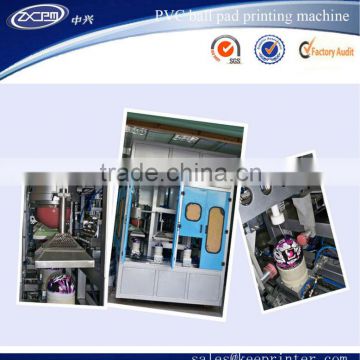 Tampo printing machine for PVC balls