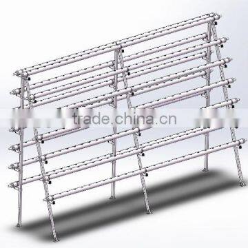 A Type Tower Hydroponics System for Greenhouse Agriculture