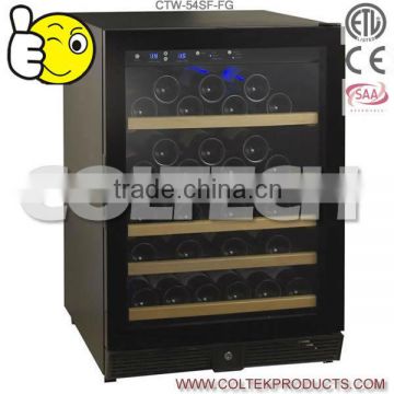 54 bottles single temp.zone,lg wine cooler