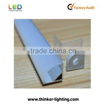 LED Aluminum Profile 16*16mm for led light bar aluminium 5630 led profile