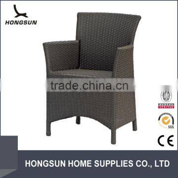 Comfortable for old people woven wicker chair