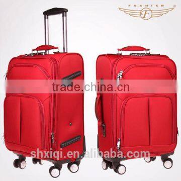 colourful best travel zipper trolley polyester luggage