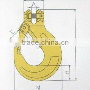 G80 Eurpoean type clevis slip hook