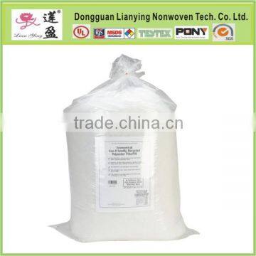 Eco-Friendly white Recycled Polyester Fiberfill