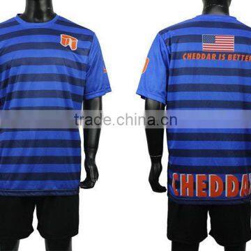 Good quality OEM customized cheap soccer shirt