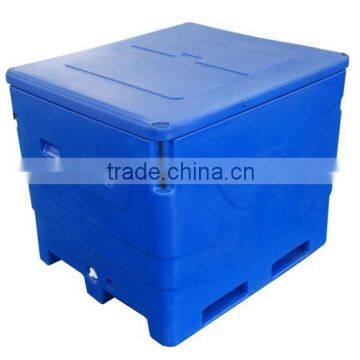 400L Blue Plastic Insulated Fish Tubs