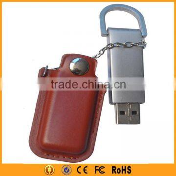 Top-grade Fashion Leather USB Memory Stick 1g 8 gb