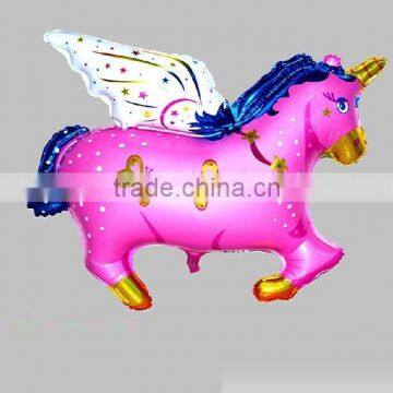 Foil Balloon small Flying Horse shape balloon 75*61cm