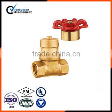 Hot sell China manufacturer brass magnetic lockable gate valve