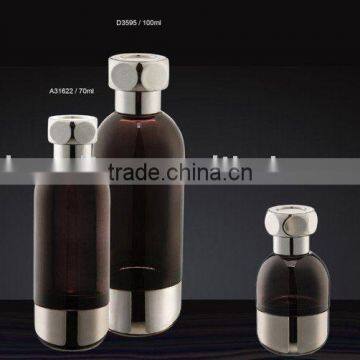 boston round luxury perfume bottle, brown perfume bottle, 30ml perfume glass bottle                        
                                                Quality Choice