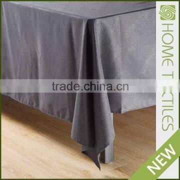 Ready made Promotion Plain Elegant plastic table cloth