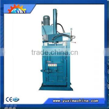 Professional!!!Super performance waste paper hydraulic baling machine for used clothing