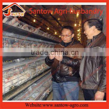 Chicken Use Welded Wire Chicken Layer Cages Chicken Farm Equipment 120 Birds photo-6