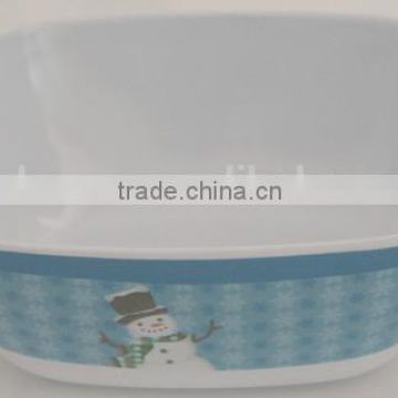 popular designed deep square melamine bowl BW-26