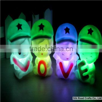 cherub led night light with love letter