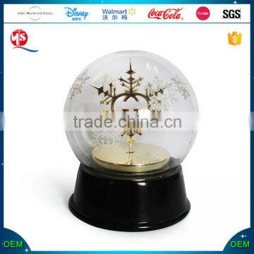 Custom Glass Empty Snow Globe