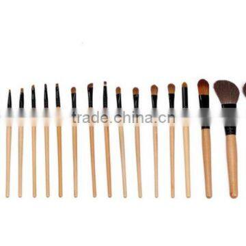 Wooden 21 Piece Quality Pony Hair Brushes Set for Makeup,professional Makeup Tools photo-2