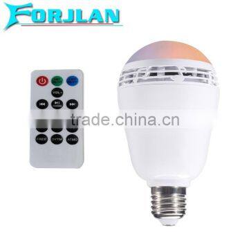 Colorful Remote Control Best Quality Rgb Bluetoth Led Light Bulb Speaker photo-5
