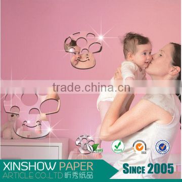 3D room wall home decoration carton acrylic sticker