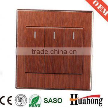 Moderm replica wood wall switch