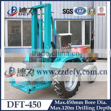 Large diameter home water wells drilling rig equipment