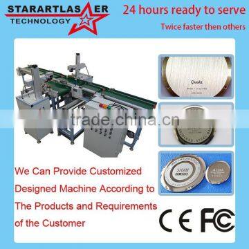 Hot Products for 2015 Fiber Laser Marking Machine Automatic Assembly Line