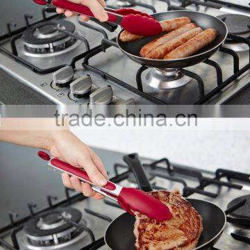 High Quality Bbq Service Silicone Tongs photo-2